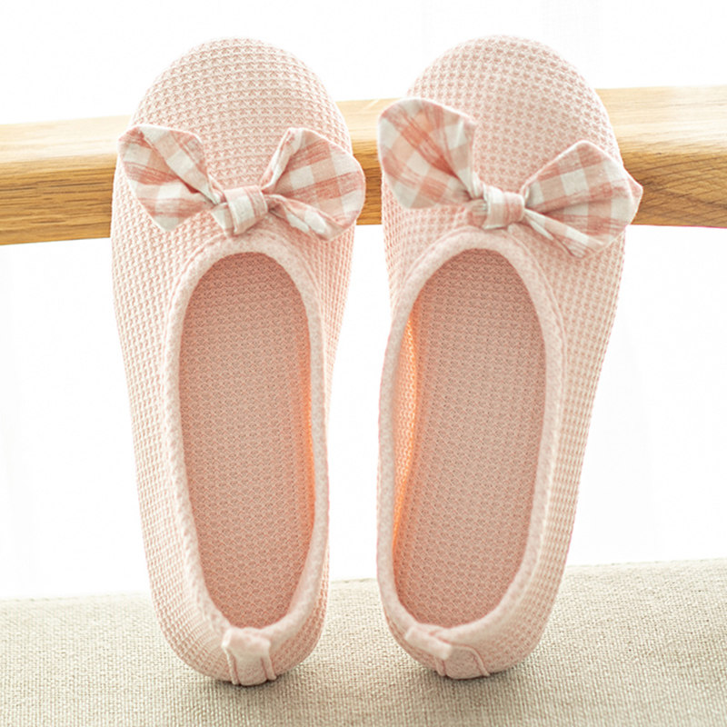 夏季月子鞋夏薄款产妇软底可爱后包跟夏天5月份4月份6孕妇一脚蹬图片