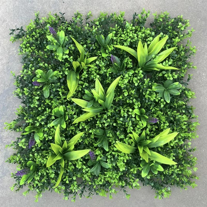 防晒植物墙绿植墙面草皮室内外墙装饰绿色草坪塑料假花形象背景墙