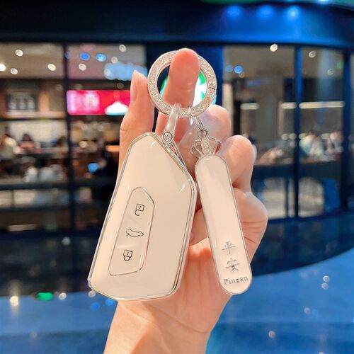 适用于大众高尔夫8钥匙套id4凌渡L途昂揽巡id3途观L车帕萨特pro女