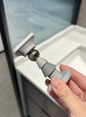 创意卡通门吸免打孔浴室玻璃门防风门塞阻门器强力磁吸地吸门碰