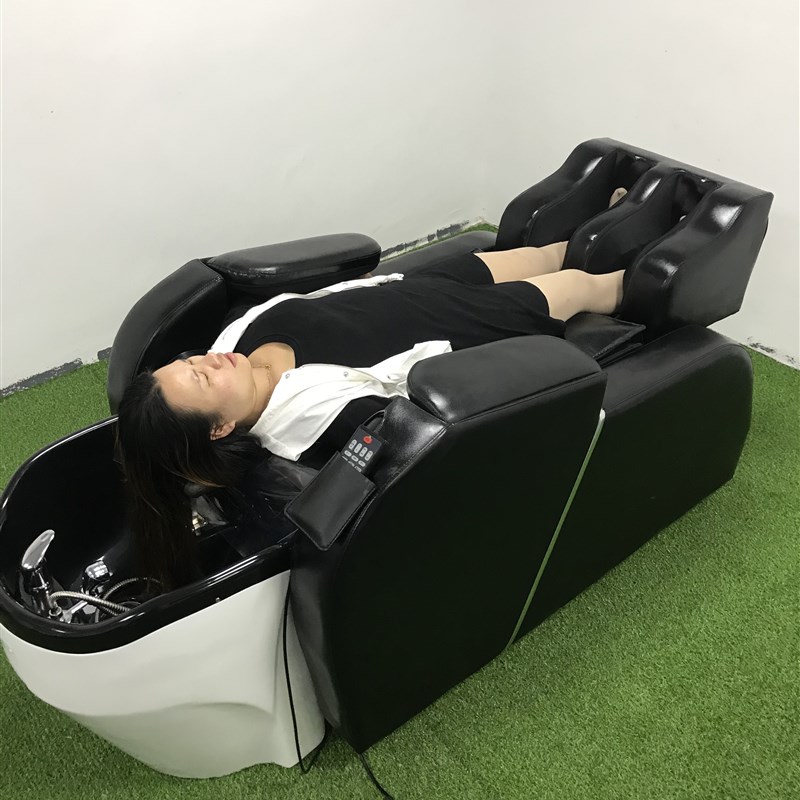 理发店发廊专用电动智能按摩洗头床美发床头疗洗头床全自动按摩床