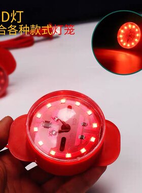 灯笼伴侣专用2022新款带线彩灯红色led灯户外阳台新年国庆节高亮