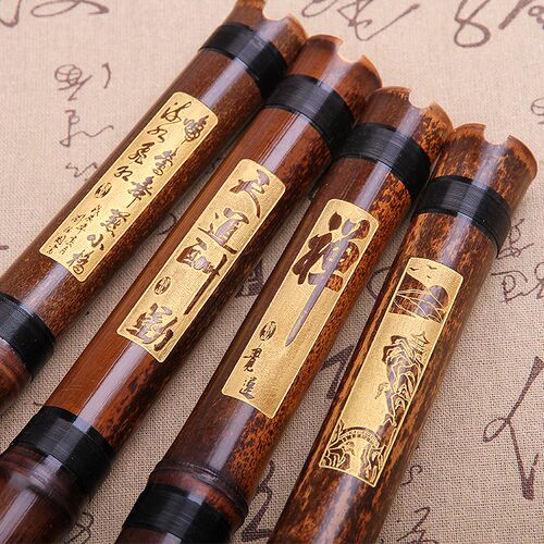 短箫68孔六八孔古朴箫紫竹箫初学专业洞箫乐器赠竖箫袋包邮萧