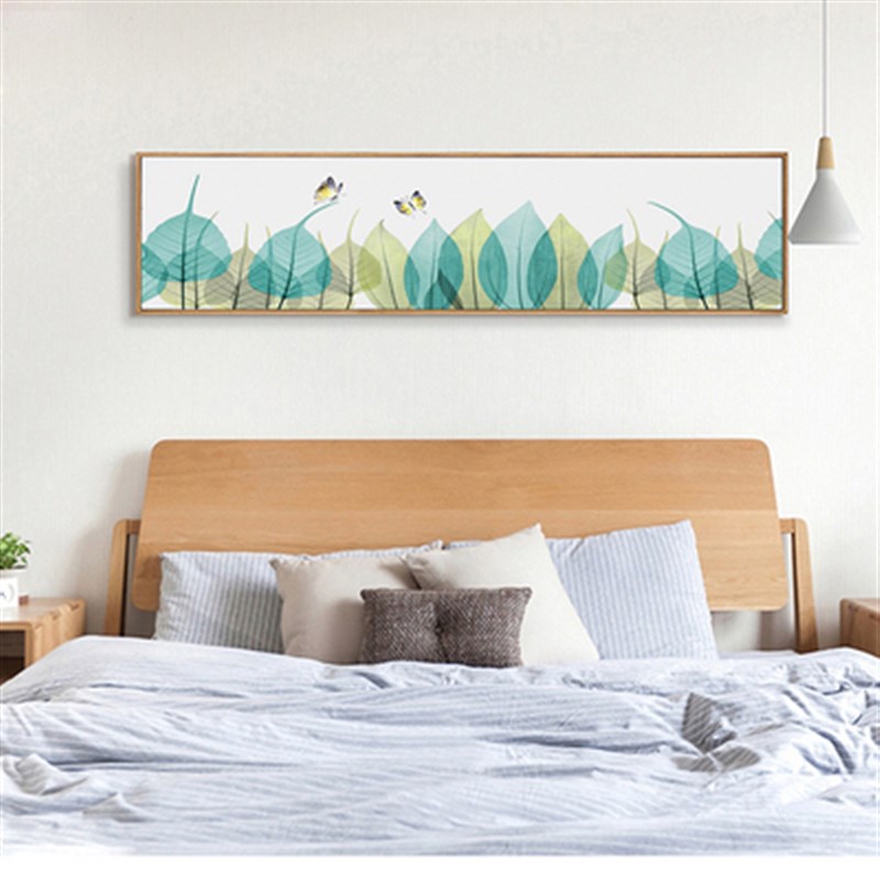 新中式客厅装饰画沙发背景墙挂画卧室床头壁画中国风有框现在油画