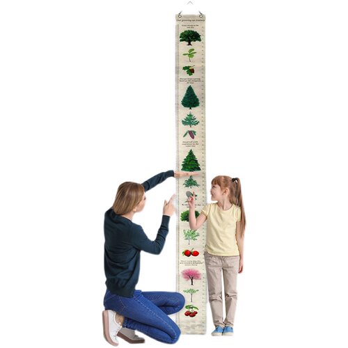 北欧简约家用可移动身高尺儿童房记录宝宝量身高尺墙面装饰幼儿园