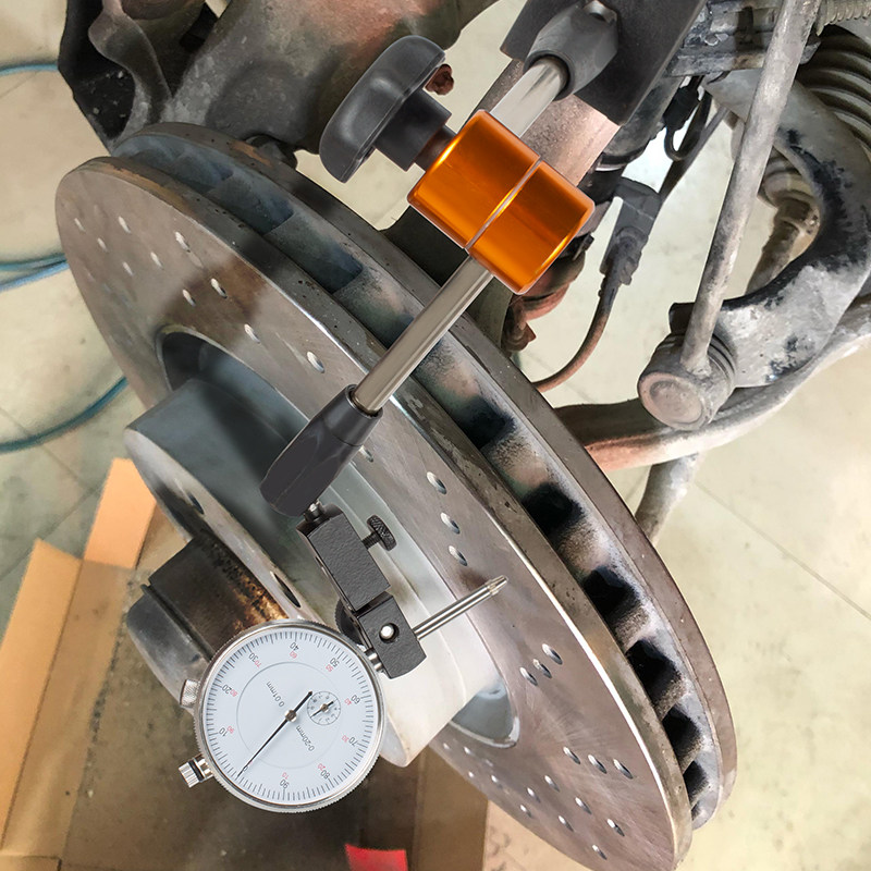 刹车盘测量检测工具 厚度测试数显平衡监测检测仪抖动变形测试表