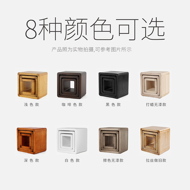 实木收纳凳木质网红矮凳日式艺术小凳子储物坐凳换鞋凳儿童小板凳