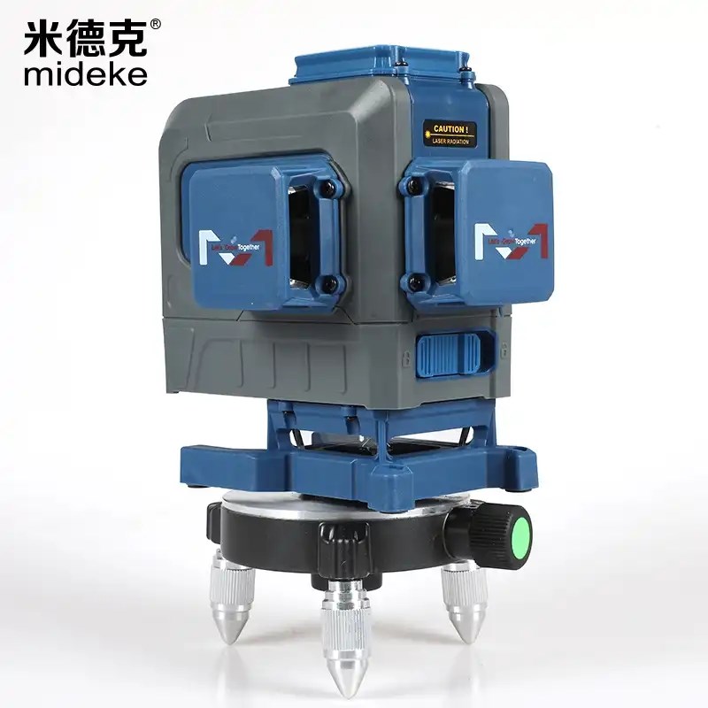 米德克12线3D激光水平仪待机长可打斜线自动安平903D绿光贴墙