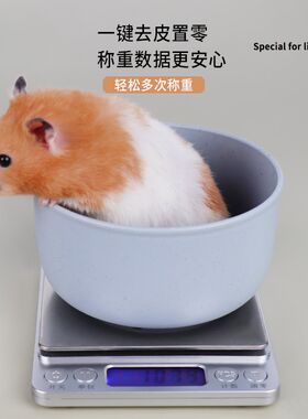 花枝鼠仓鼠生活用品金丝熊刺猬称体重称粮食小型宠物体重秤电子称