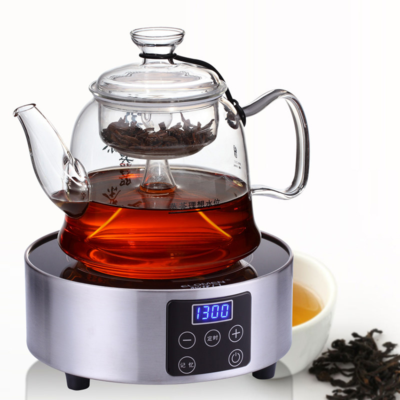 玻璃水壶厚电陶炉加热蒸煮茶壶耐高温普洱茶具功夫花茶黑茶泡茶器