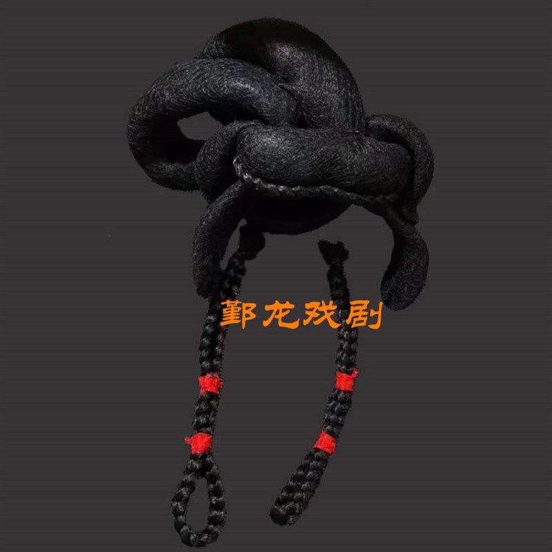 鄞龙戏剧新款古装越剧黄梅戏假发发包发髻舞台造型花旦盘发垫装饰