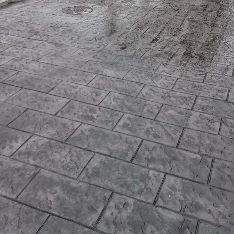 压花地坪 水泥地压花模具混凝土青石板地面 水泥地面压花墙面模具