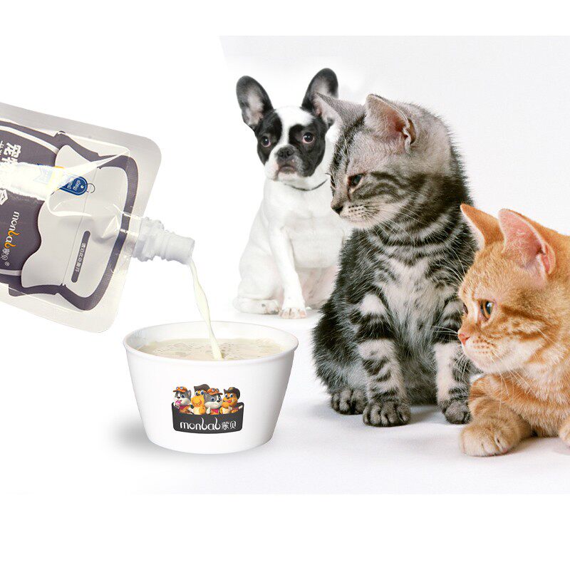 蒙贝宠物牛奶20袋猫咪狗狗零食专用营养补钙发育成幼犬猫补水牛乳