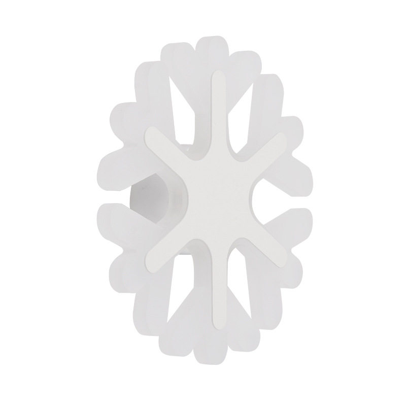 LED吸顶灯阳台 过道走廊玄关楼梯壁灯儿童可爱温馨雪花简约超薄灯