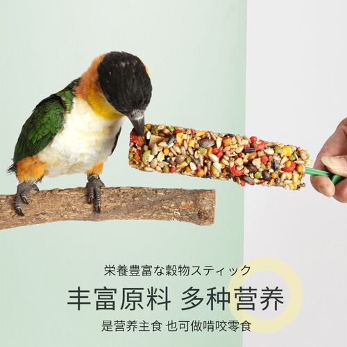 鹦鹉啃咬玩具小零食棒磨牙棒虎皮玄风牡丹鹦鹉笼配件解闷营养补充