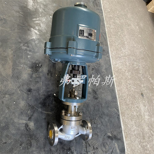 ZDLM-40C-DN65电动高温焊接调节阀套筒 比例式法兰连接温控阀