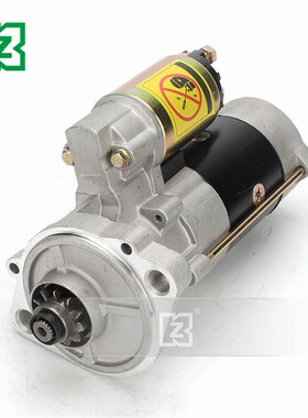 斗山挖掘机DH55 60-7 70 80 130-5 150 4JB1发动机启动马达机