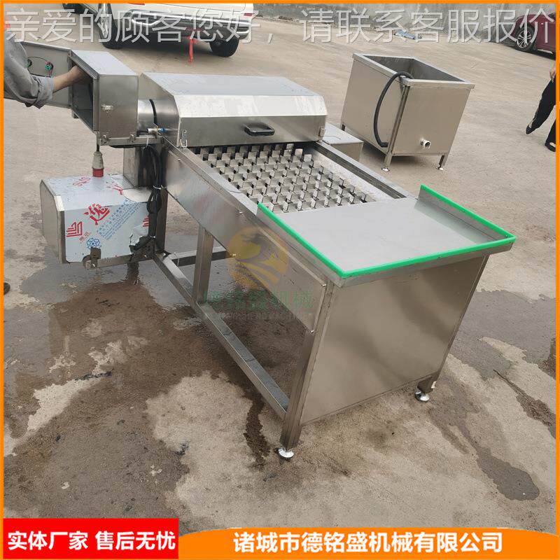 鱼类罐头成套设备 切割带鱼段机休闲食品加工设备