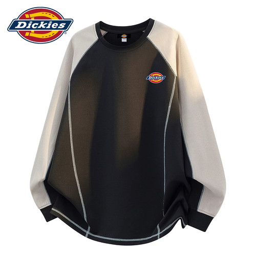 Dickies潮牌条纹长袖T恤男新款