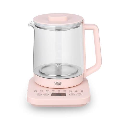 LOTOR多功能微电脑触控养生壶 1.5L白色不沾底电水壶 适用办公室