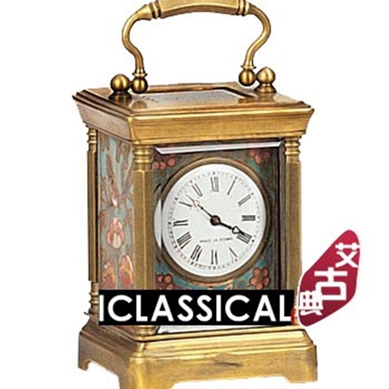 钟表 仿古钟表 古典钟表 机械座钟 小型皮套钟