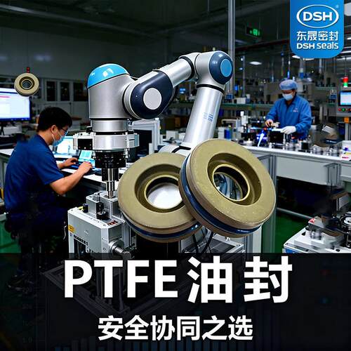 制机械四氟PTFE油封食品级油封密封圈厂家定制密封件解决方案