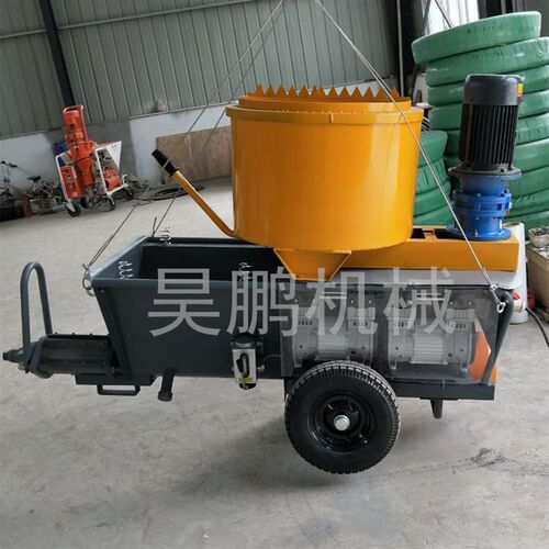 自流平水泥砂浆搅拌一体喷涂机 墙面自动拉毛机 多种材料适用