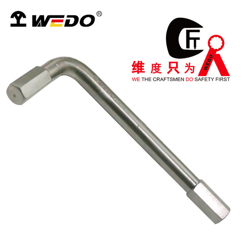 WEDO维度钛合金无磁内六角扳手拆卸核磁共振六边方棱批头TT5114