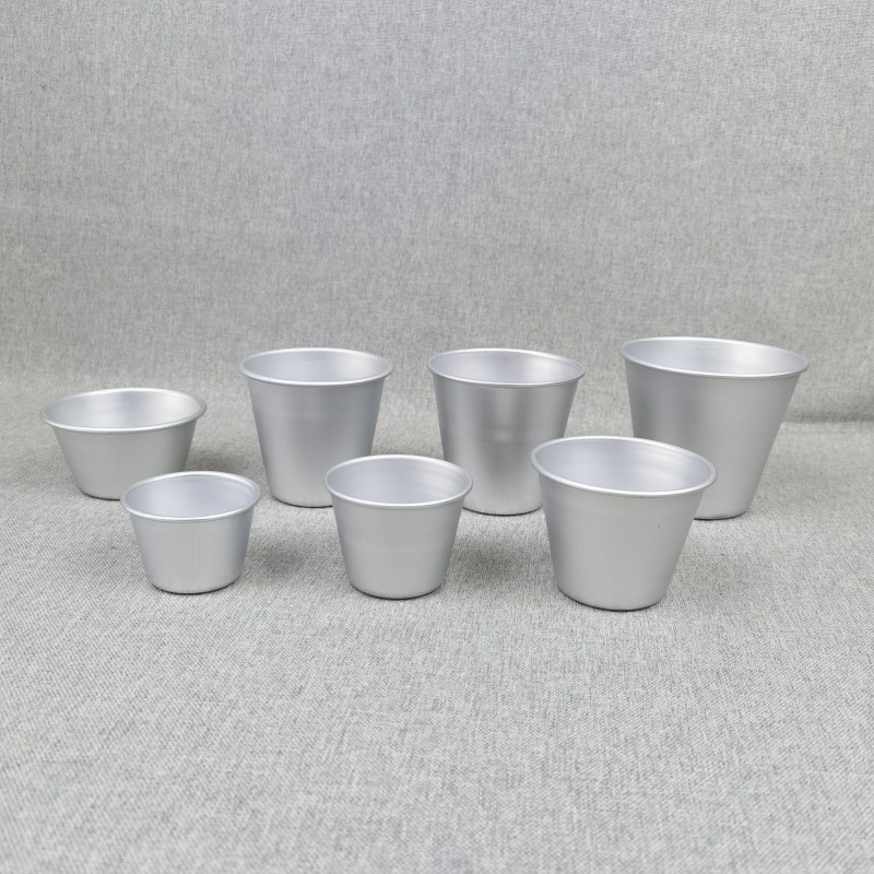 蛋挞布丁模具迷你小戚风蛋糕挞马芬烘培塔焦糖果冻合金日式圆形杯图片