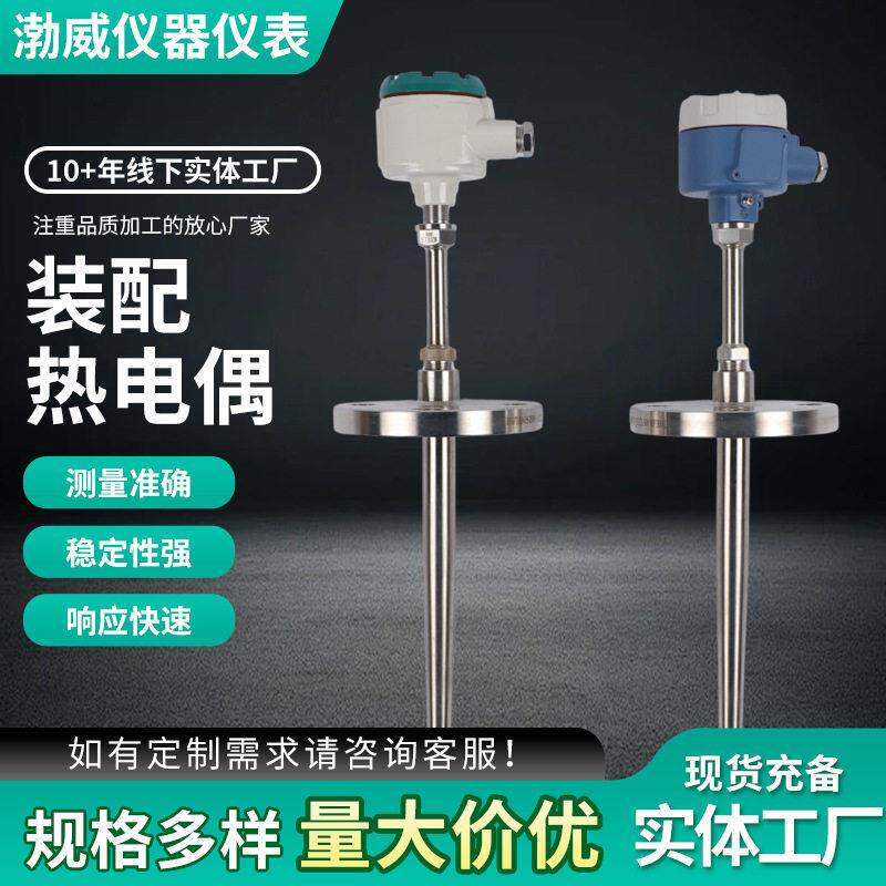 装配热电偶电阻温度变送器铠装热电阻温度传感器供应装配热电偶