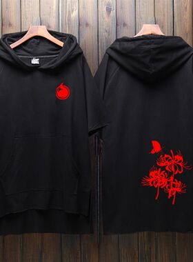 地狱少女阎魔爱二次元T恤动漫衣服学生装宽松潮牌上衣衫薄款卫衣