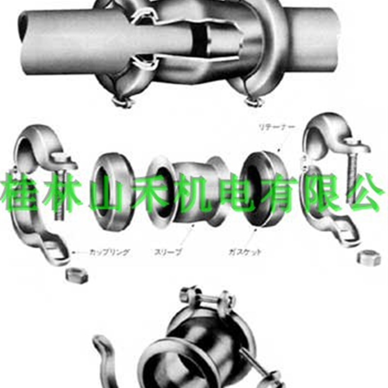 优势供应日本横滨YOKOHAMA 管扣M1600-050-0225
