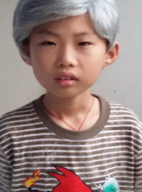 儿童演出假发 中老年花白假发 男 小孩扮演老爷爷老头 短直发舞台