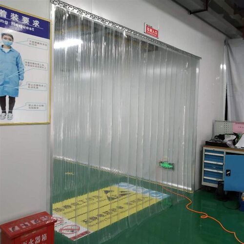 冷库专用门帘耐低温-40不变硬防冻保温帘子防寒塑料pvc冷藏车门帘