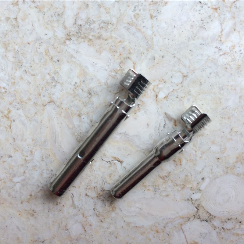 MC4公母插头 MC4连接器内芯 MC4正负极接线端子T2紫铜镀锌插针