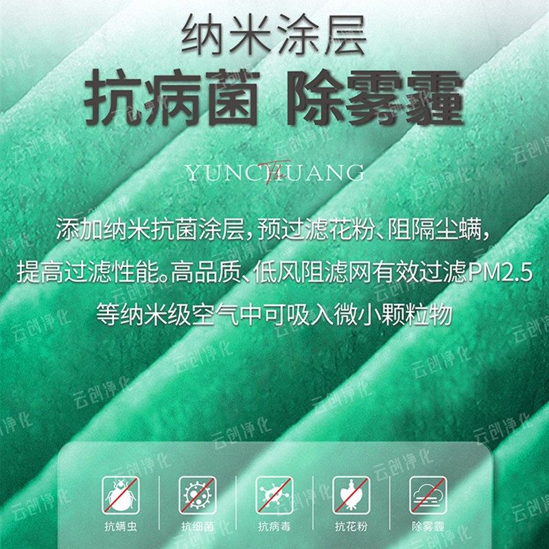 适配OUTES中广欧特斯A6空气净化器过滤网KJ300-A01 02除甲醛滤芯