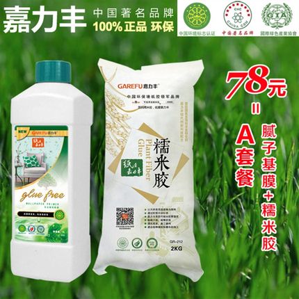 多丽墙布嘉力丰糯米胶专用胶水施工环保基膜贴墙纸壁布防霉家用