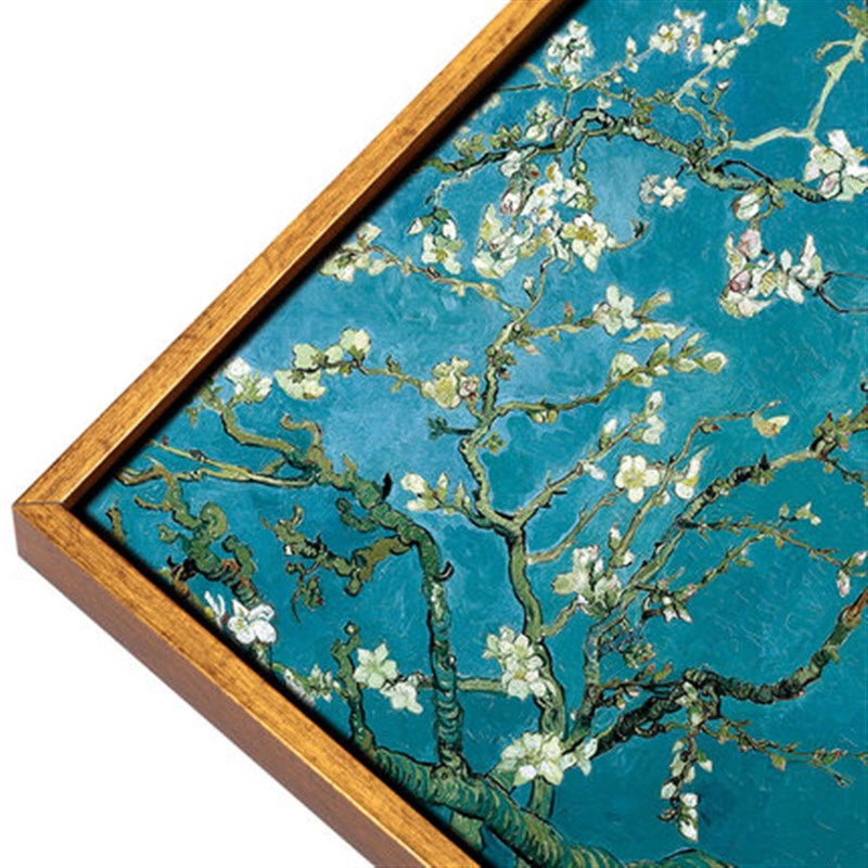 《杏花》 梵高油画客厅装饰画床头卧室挂画玄关名画北欧壁画成品