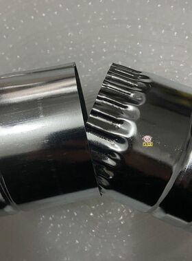 加厚排烟管家用取暖炉子无缝烟管柴火灶烟囱烟筒三通弯头帽