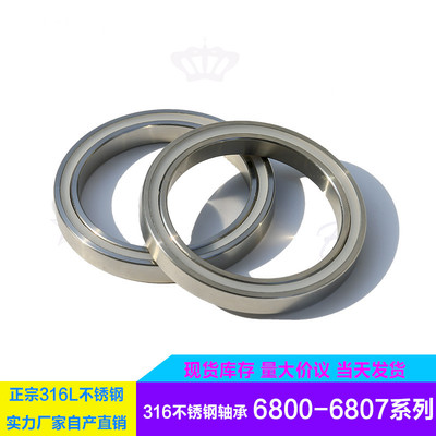 316L不锈钢轴承6200 6201 6202 6203 6204 6205 6206 6207 6208 9