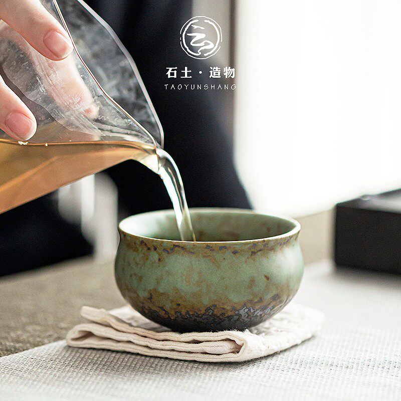 陶云尚 五行杯窑变主人杯套装陶瓷茶杯功夫茶具单杯子品茗杯礼盒