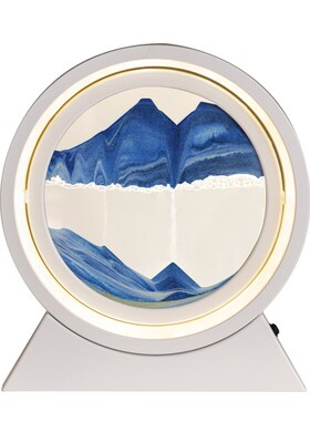 创意夜灯流沙画摆件高级感客厅家居酒柜电视柜办公室儿童房装饰品
