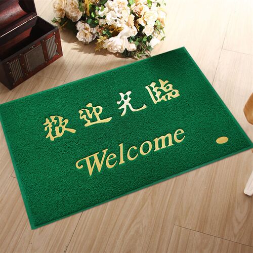 绿色门口地垫蓝色入户门垫灰色耐脏易清洗进门垫户外除尘刮泥蹭土