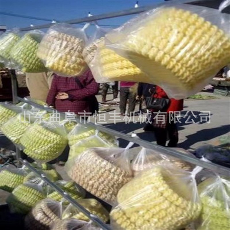 湖南休闲食品四缸膨化机 小型黄米膨化机 玉米大米面粉组合膨化机