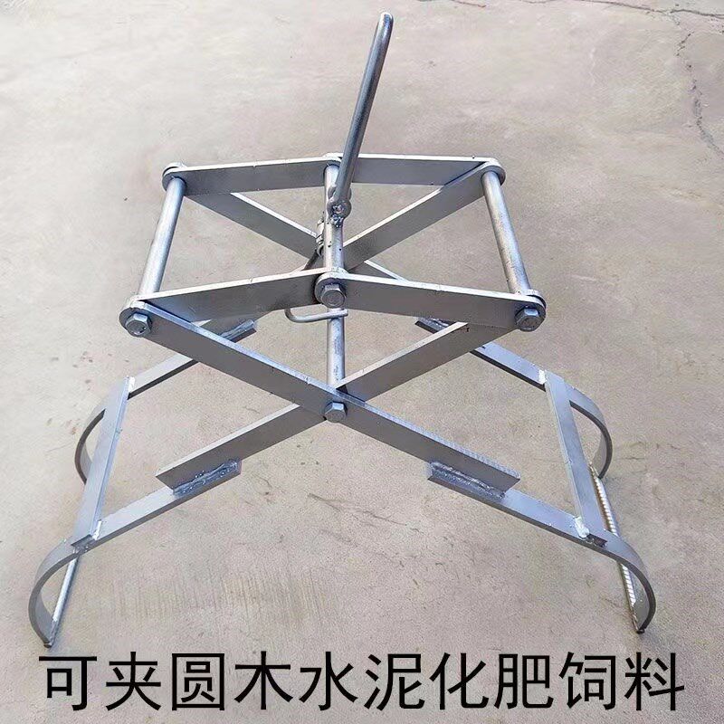 青储饲料夹子 水泥夹子  多功能夹具  青储包夹具 搬运夹吊钳