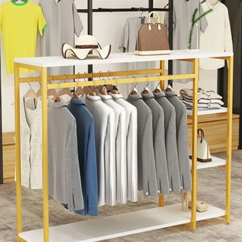 服装店展示架中岛架陈列架童装侧挂货架专用包包架子女装店挂衣架