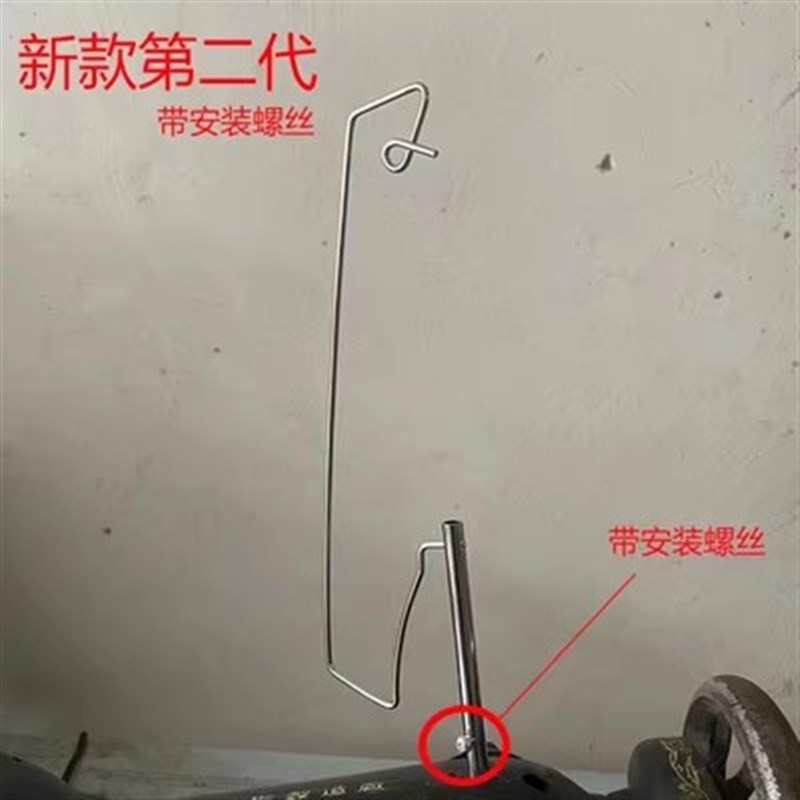 老式缝纫机专用线架一轴式宝塔线架 大小线轴通用蓝色单线架配件图片