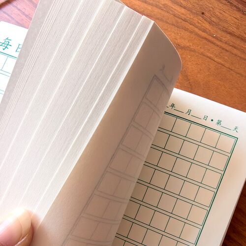 32K每日一练作文格语文句子1cm小方格本硬笔书法纸小学生每日打卡