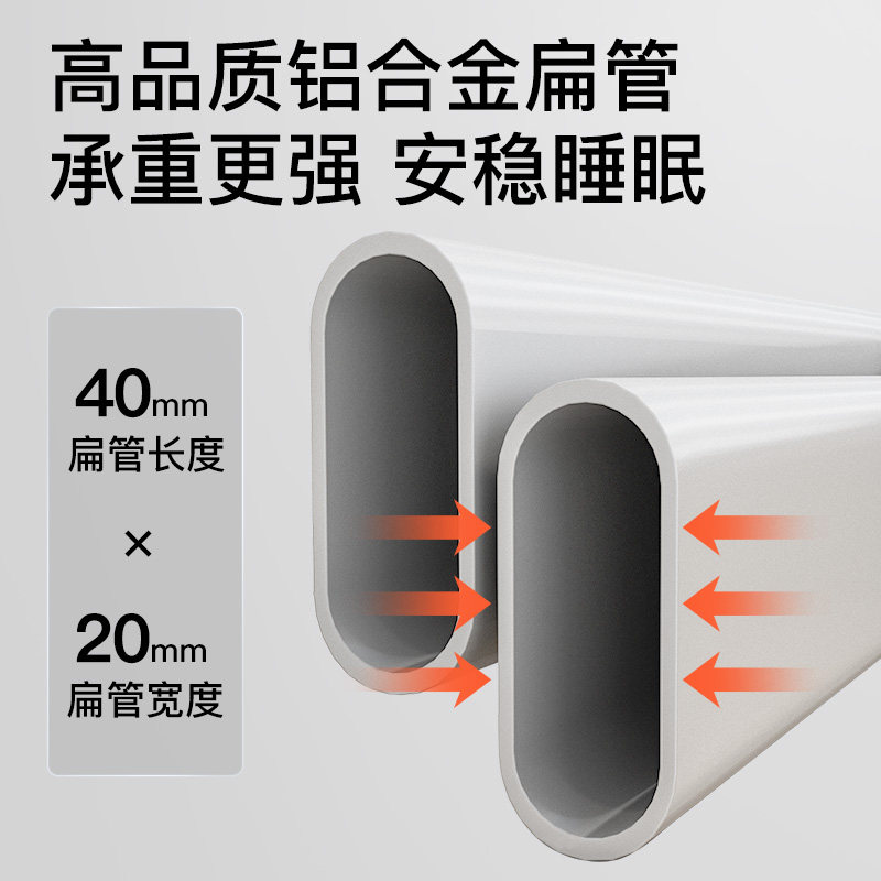 新款铝合金折叠床办公室午休单人午睡床行军简易陪护床多功能躺椅