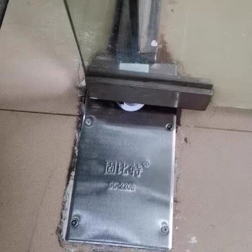 地弹簧通用型铝合金H-220BN818地簧无框地弹璜门配件玻璃门地弹门